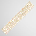 William Morris Pimpernel Pastel Peach Pink Table Runner Gallery Image 3