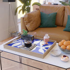 blue stem Serving Tray Gallery Image 2