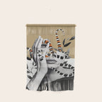 Woman and snakes Wall Hanging Gallery Image 1