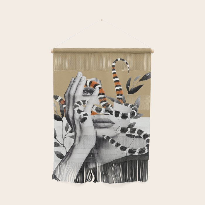 Woman and snakes Wall Hanging Gallery Image 1