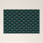 Art Deco Shell Print Welcome Mat Gallery Image 1