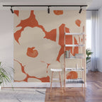 Abstract Flowers 4 Wall Mural Gallery Image 1
