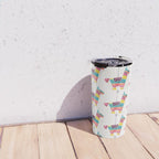 Mexican Donkey PinÌata â CMYK Palette Travel Mug Gallery Image 4