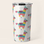 Mexican Donkey PinÌata â CMYK Palette Travel Mug Gallery Image 1