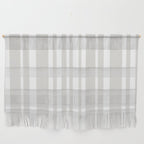 Classic Stripes XLII - Grey and White Wall Hanging Gallery Image 1