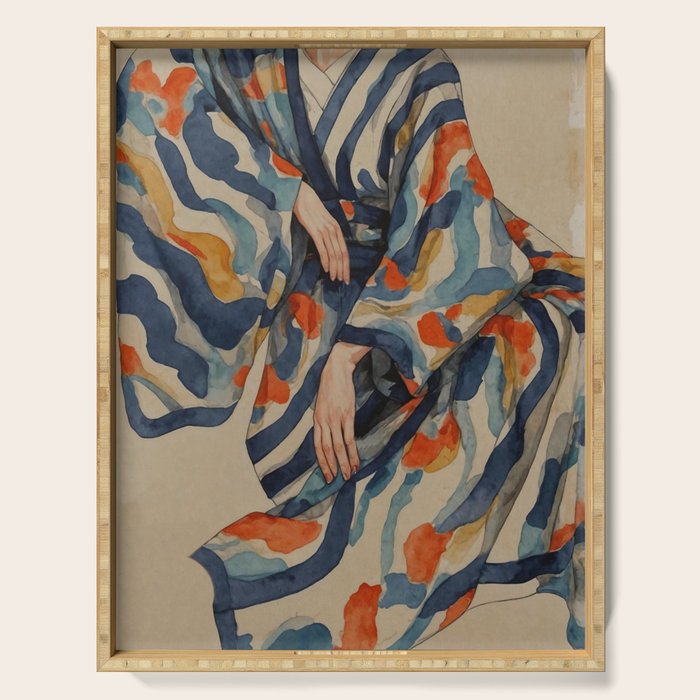 Figurative Woman No 2 Serving Tray Gallery Image 1