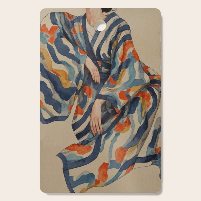Figurative Woman No 2 Cutting Board Gallery Image 1