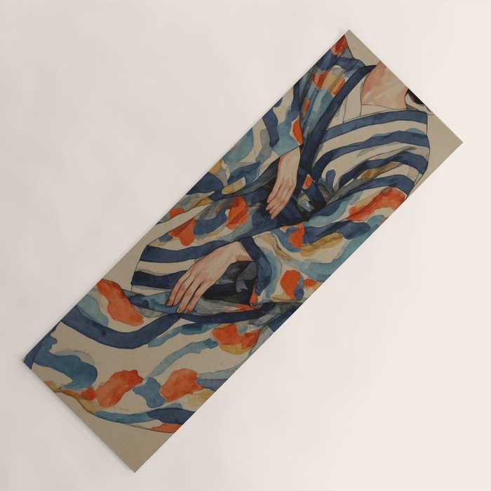 Figurative Woman No 2 Yoga Mat Gallery Image 1