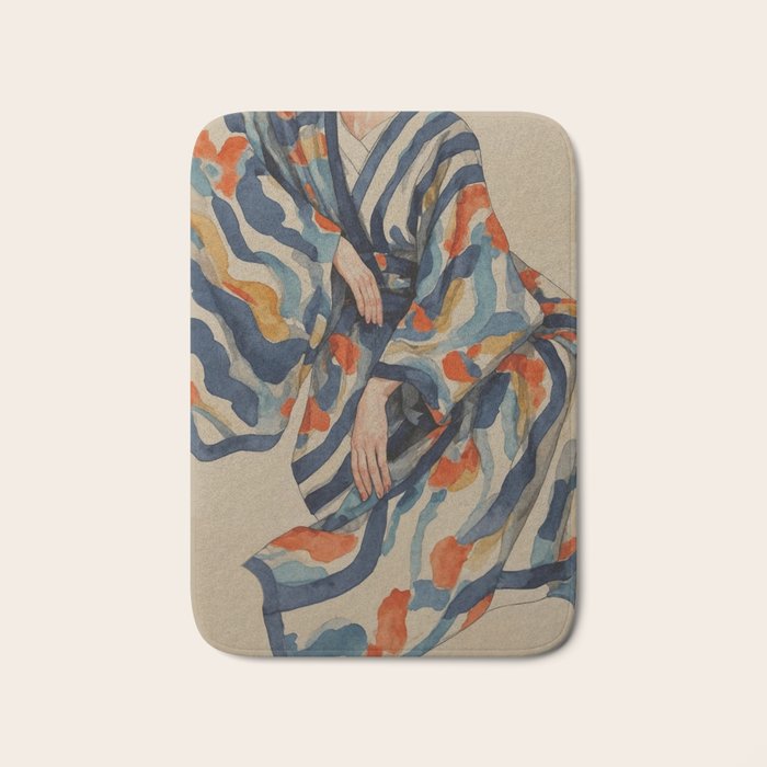 Figurative Woman No 2 Bath Mat Gallery Image 1