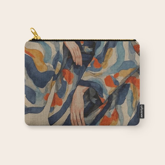 Figurative Woman No 2 Carry All Pouch Gallery Image 1