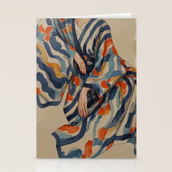 Figurative Woman No 2 Stationery Card Gallery Image 1