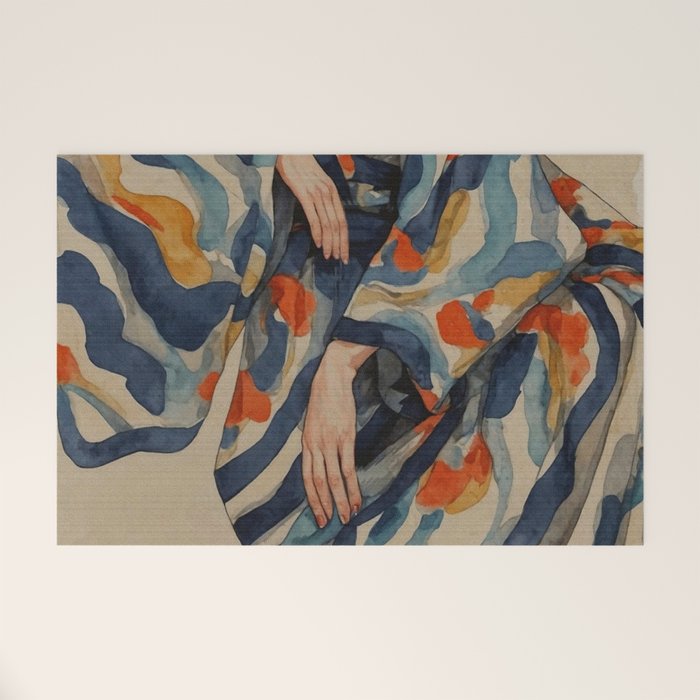 Figurative Woman No 2 Welcome Mat Gallery Image 1