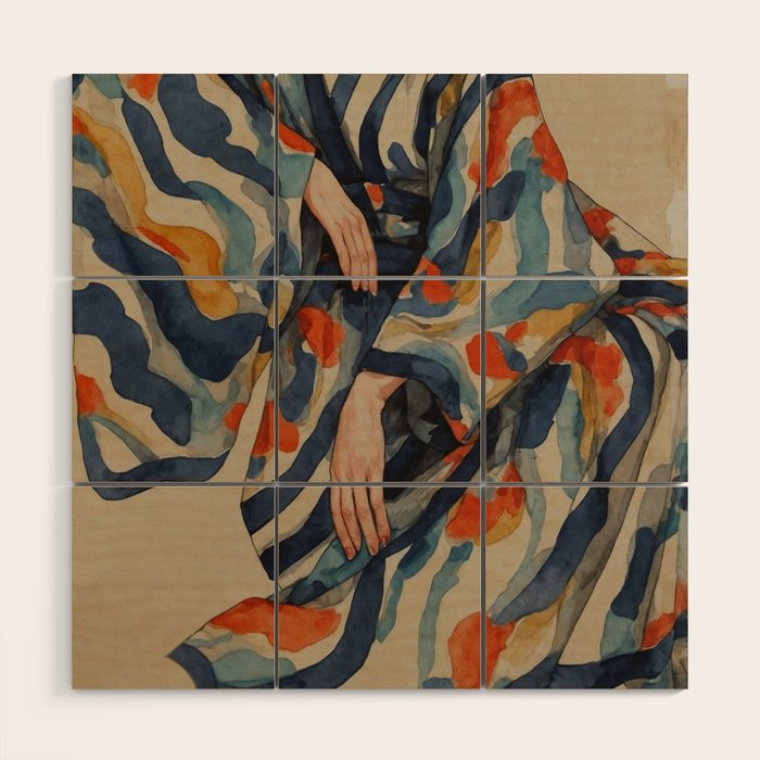 Figurative Woman No 2 Wood Wall Art Gallery Image 1