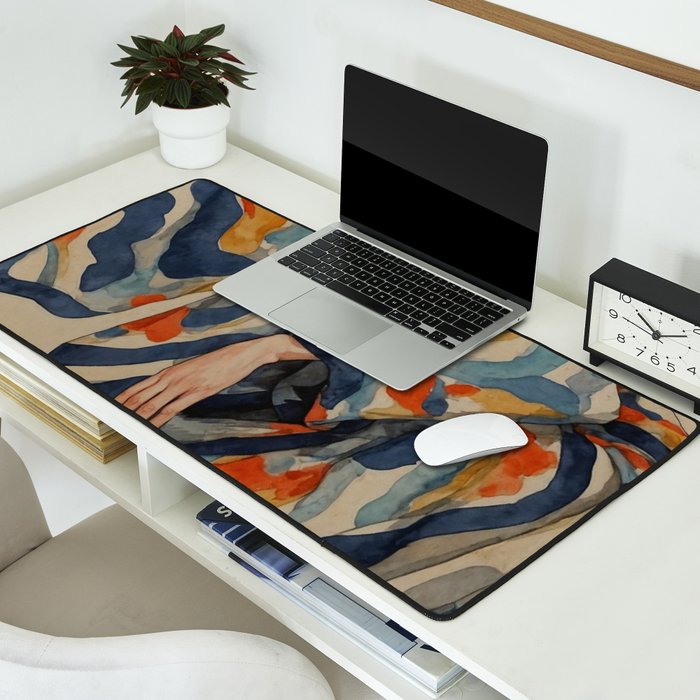 Figurative Woman No 2 Desk Mat Gallery Image 2