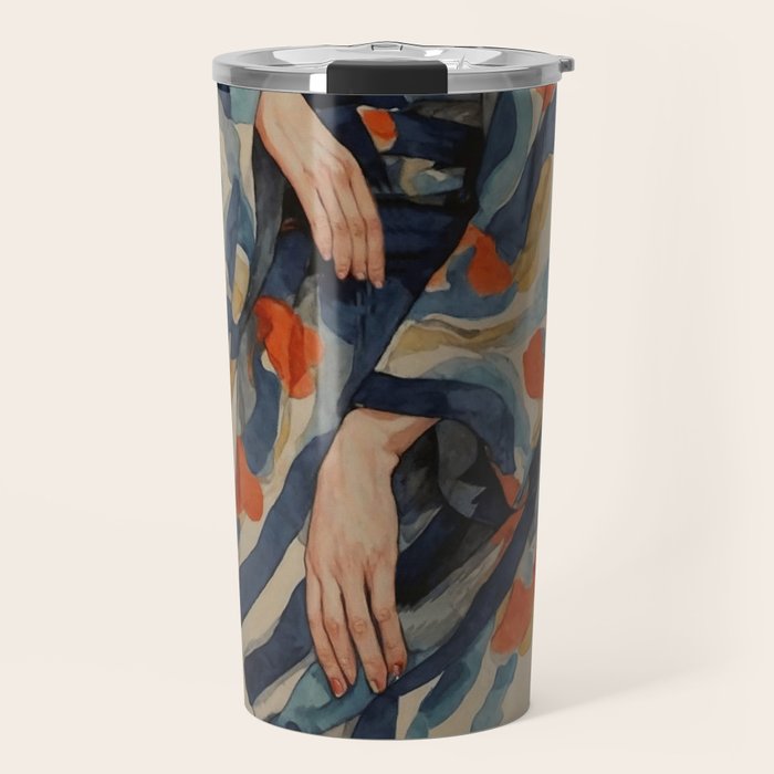 Figurative Woman No 2 Travel Mug Gallery Image 1