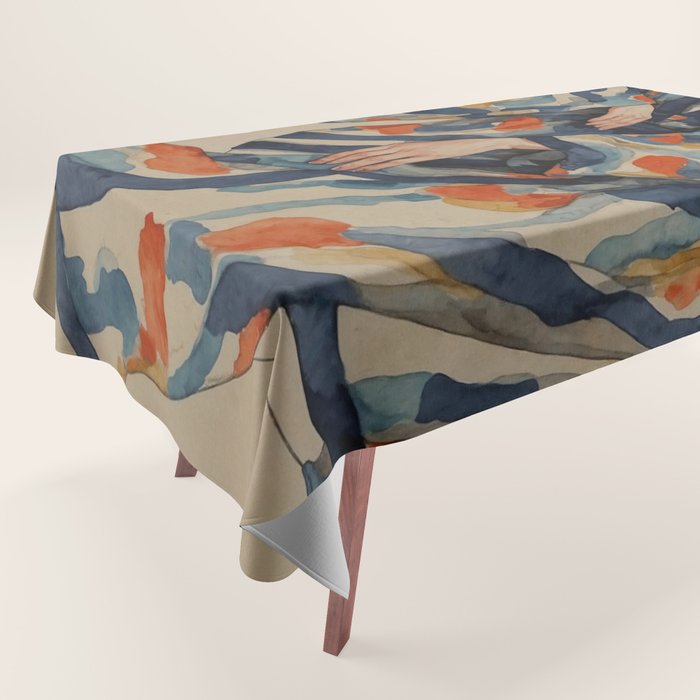 Figurative Woman No 2 Tablecloth