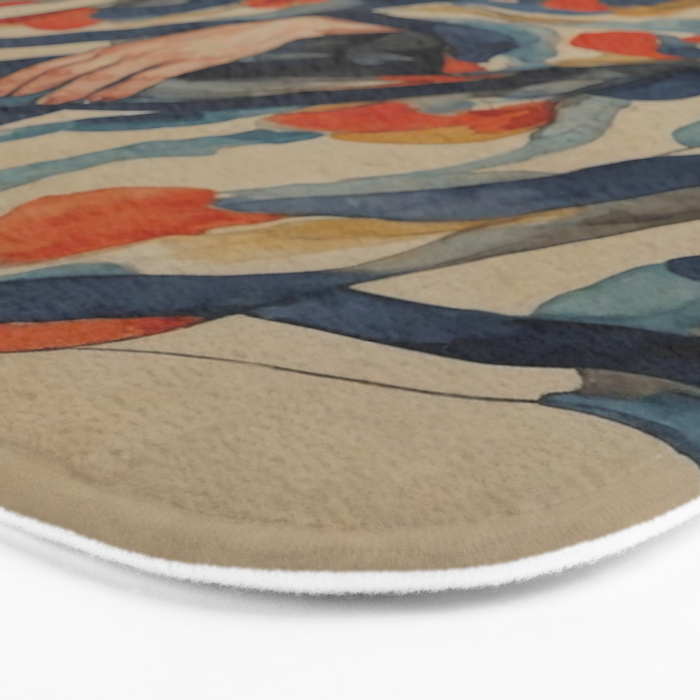 Figurative Woman No 2 Bath Mat Gallery Image 3