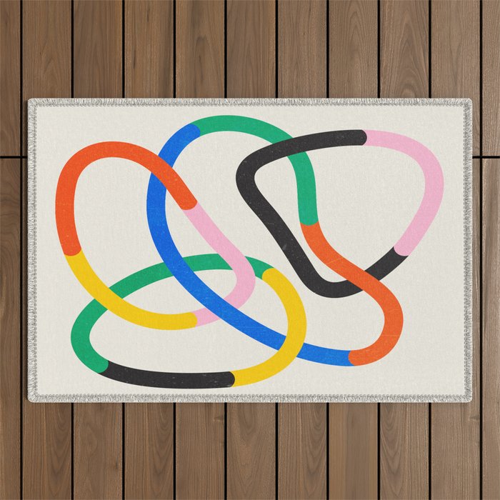 Synchrony: Bauhaus 1919 Exhibition 01 Outdoor Rug Gallery Image 1