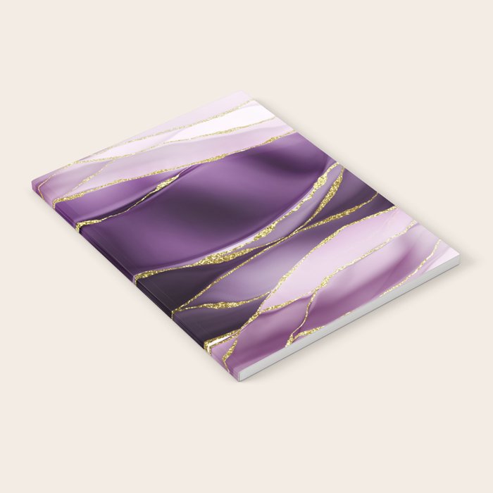 Day And Night Purple Marble Landscape Notebook Gallery Image 1