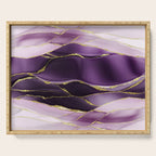 Day And Night Purple Marble Landscape Serving Tray Gallery Image 1