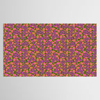 Tropical Blooms Pattern - Green Tablecloth Gallery Image 2