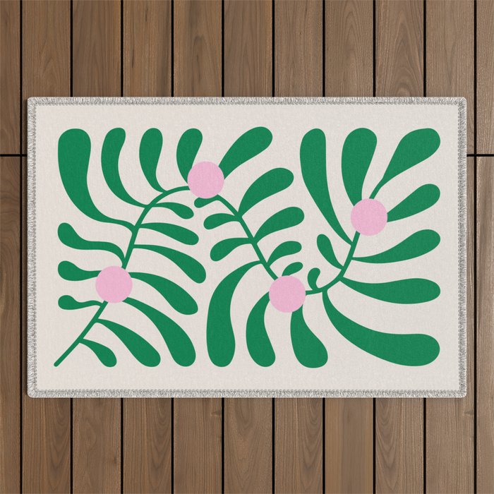 Summer Bloom: Matisse Day Edition Outdoor Rug Gallery Image 1