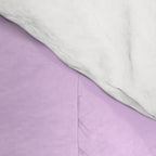 Fish Stripe Purple Minimal Mid Century Modern Lavender Lilac Pink Comforter Gallery Image 4