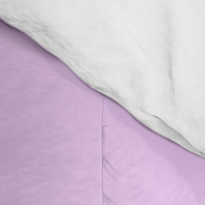 Fish Stripe Purple Minimal Mid Century Modern Lavender Lilac Pink Comforter Gallery Image 4