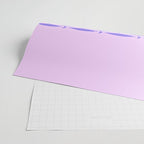 Fish Stripe Purple Minimal Mid Century Modern Lavender Lilac Pink Wrapping Paper Gallery Image 2