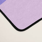Fish Stripe Purple Minimal Mid Century Modern Lavender Lilac Pink Desk Mat Gallery Image 4