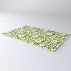 Tropical Vines Pattern - Green Rug Gallery Image 3