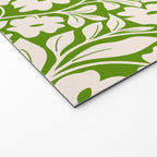 Tropical Vines Pattern - Green Welcome Mat Gallery Image 2