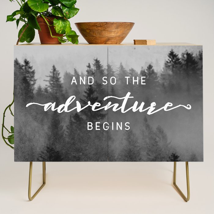 And So The Adventure Begins III Credenza Gallery Image 1
