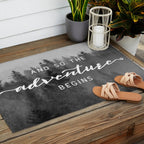 And So The Adventure Begins III Outdoor Rug Gallery Image 2