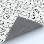 Three dogs Rug Gallery Image 4