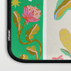 Modern abstract flowers dance Laptop Sleeve Gallery Image 3