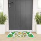 Modern abstract flowers dance Welcome Mat Gallery Image 3