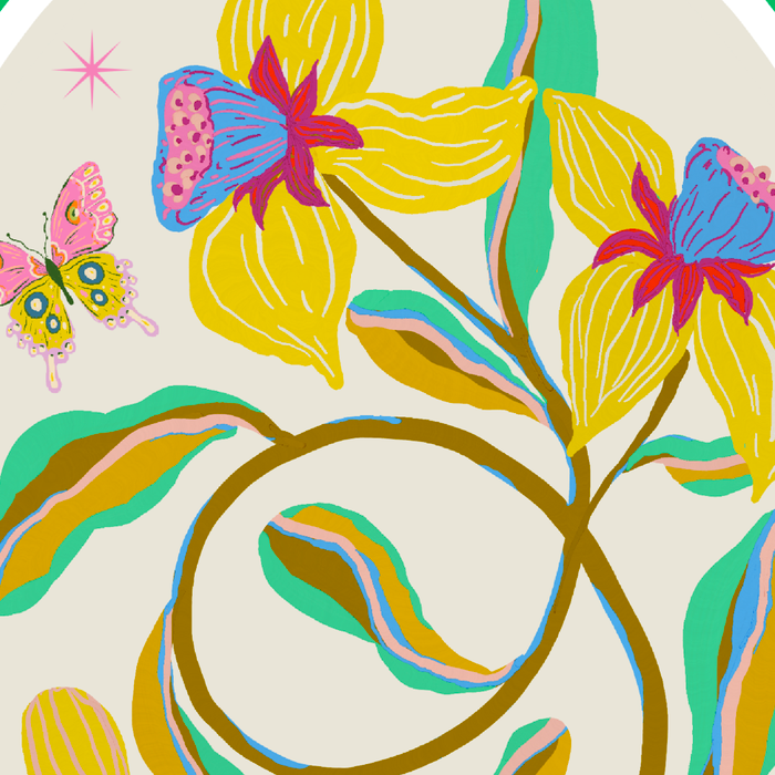 Modern abstract flowers dance Coffee Mug Gallery Image 2