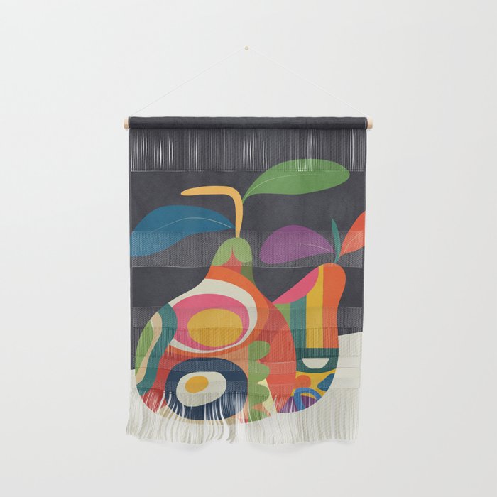 Abstract fruit shapes 02 Wall Hanging Gallery Image 1