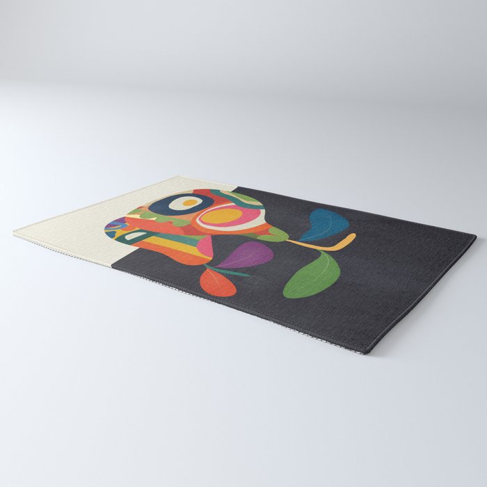 Abstract fruit shapes 02 Rug Gallery Image 3