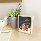 Abstract fruit shapes 02 Mini Art Print Gallery Image 2