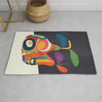 Abstract fruit shapes 02 Rug Gallery Image 1