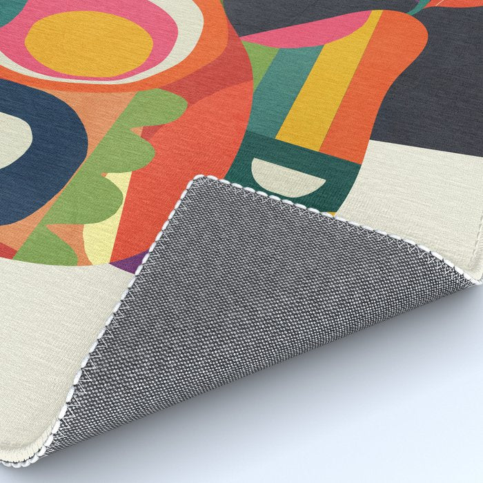 Abstract fruit shapes 02 Rug Gallery Image 4