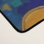 Klimt Cat in Blue and Gold Hood Desk Mat Gallery Image 4