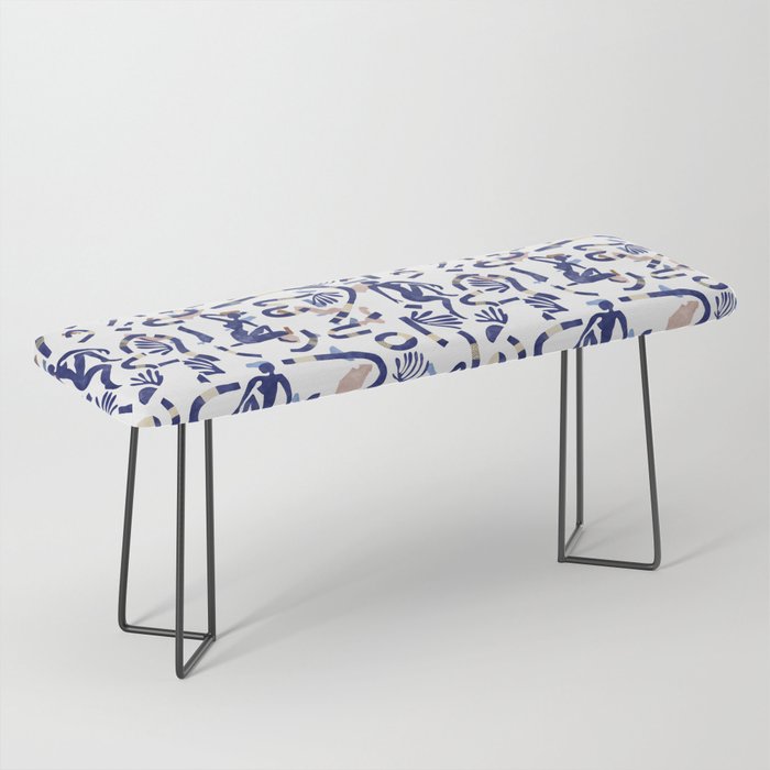 Abstract women between shapes II Bench Gallery Image 1