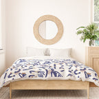 Abstract women between shapes II Duvet Cover Gallery Image 3