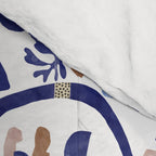 Abstract women between shapes II Comforter Gallery Image 4