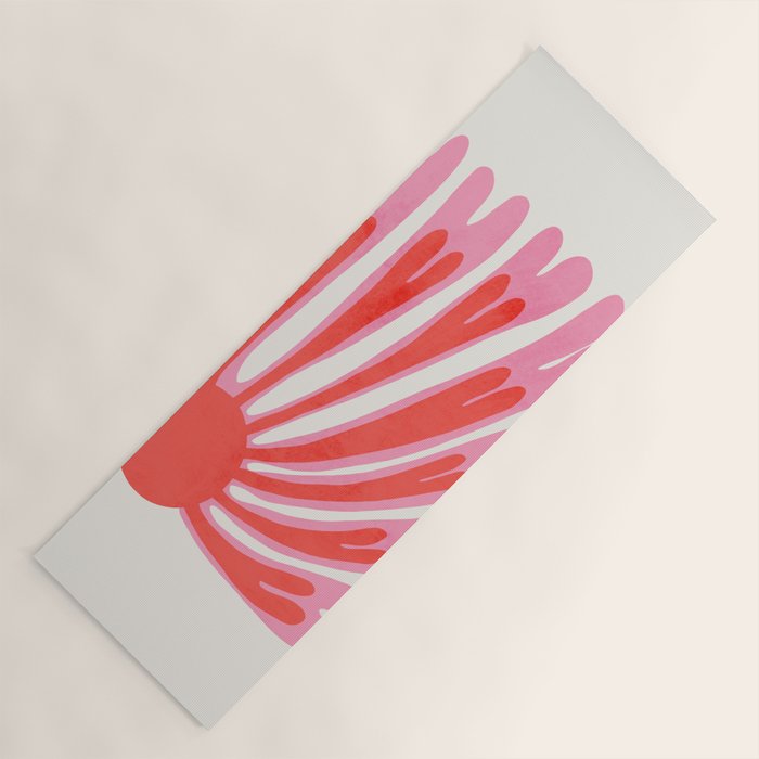 Tart & Amaranth: Wild Flower | Matisse Foliage Paper Cutouts Yoga Mat Gallery Image 1