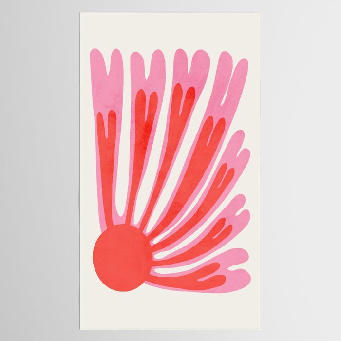 Tart & Amaranth: Wild Flower | Matisse Foliage Paper Cutouts Tablecloth Gallery Image 2