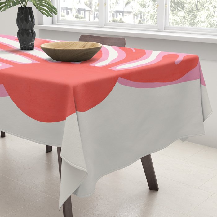 Tart & Amaranth: Wild Flower | Matisse Foliage Paper Cutouts Tablecloth Gallery Image 3